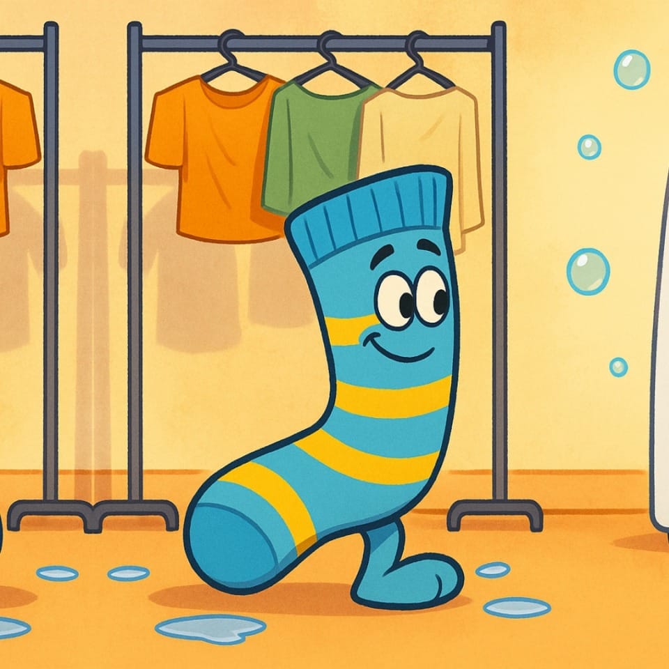 hiigelsokk triibu tegelane