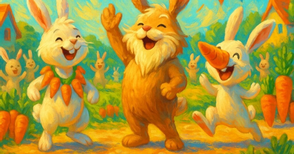 Porgandite paraad LULO muinasjutt unejutt lastele